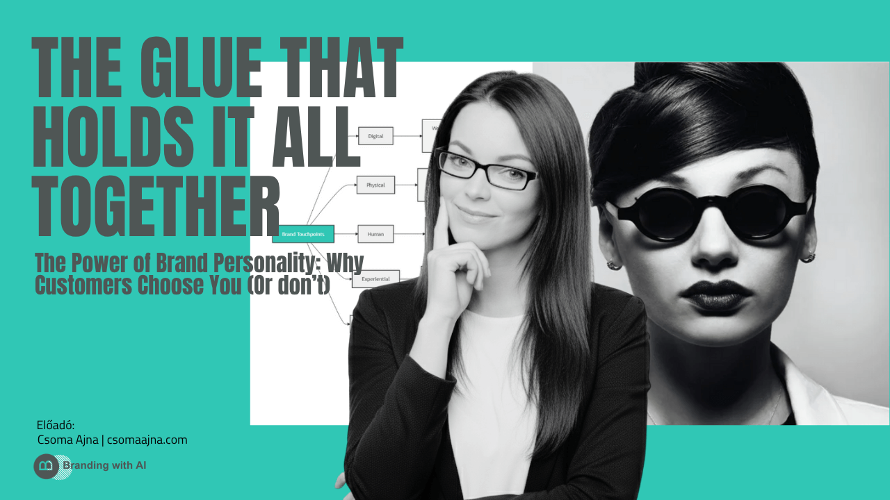 PROGRAM 1 – THE GLUE THAT HOLDS IT ALL TOGETHER Brand Personality With AI Speaker Ajna Csoma
